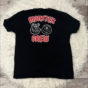 FOREVER 21 Men’s Monster Crew Black T-Shirt